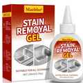 Mold-removal gel for washing machine tub cleaning